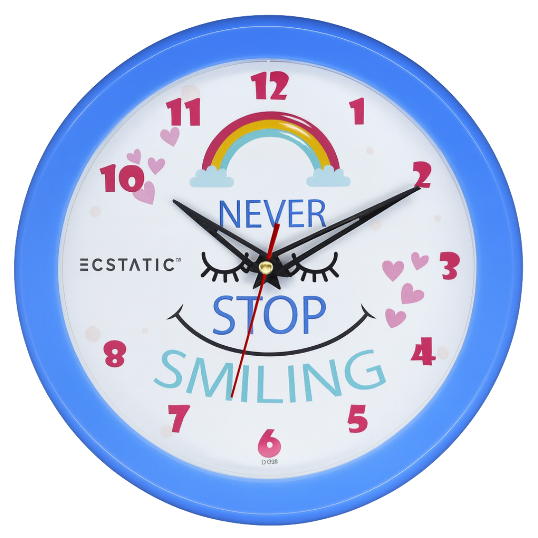 Never Stop Smiling Blue