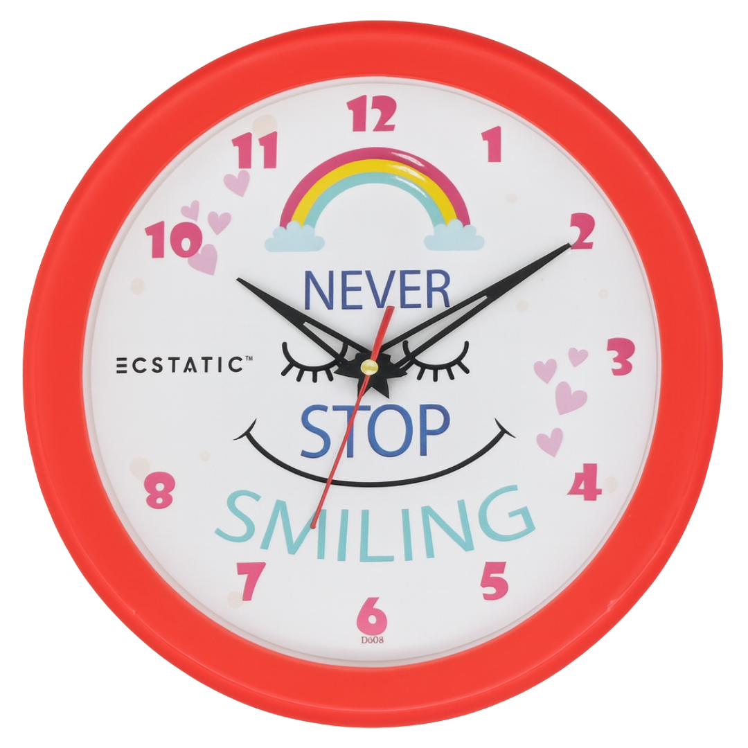 Never Stop Smiling Red