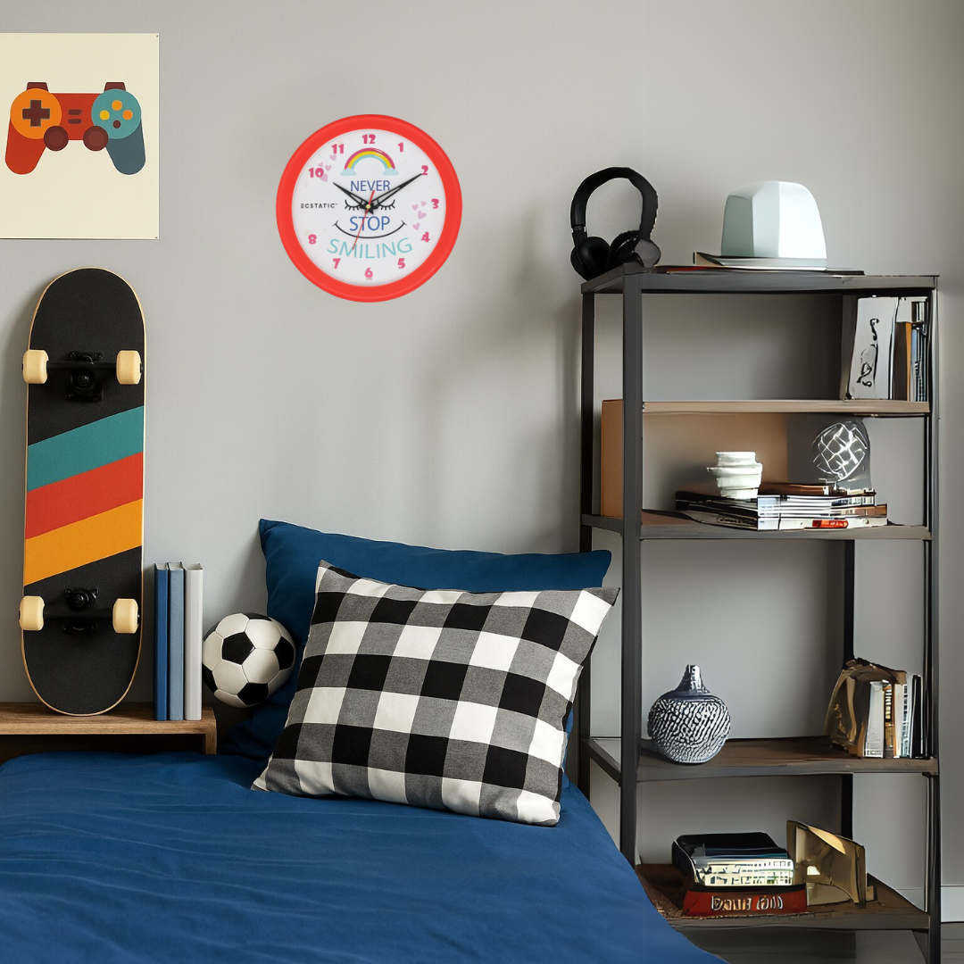 Never Stop Smiling Red