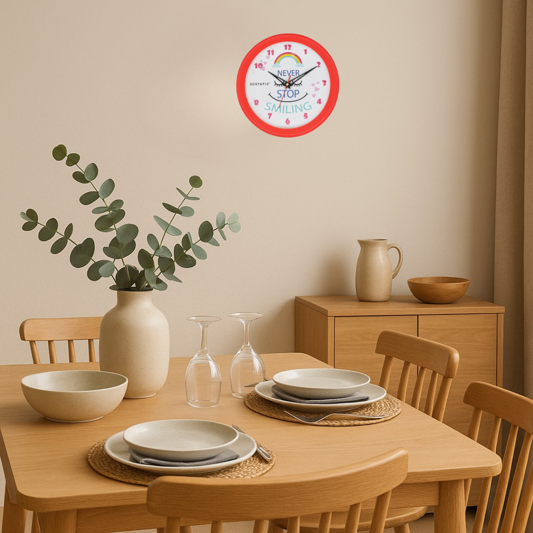 Never Stop Smiling Red