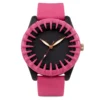ECSTATIC-Bar Design, Fibre Case, Fibre Strap, Black Dial, Kids Watch