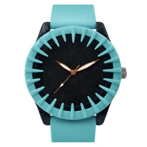 ECSTATIC-Bar Design, Fibre Case, Fibre Strap, Black Dial, Kids Watch