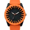 01 (3) ECSTATIC-Bar Design, Fibre Case, Fibre Strap, Black Dial, Kids Watch