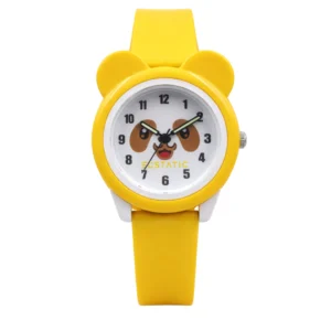 ECSTATIC – Mickey Design, Fibre Case, Fibre Strap, White Dial, Kids Watch