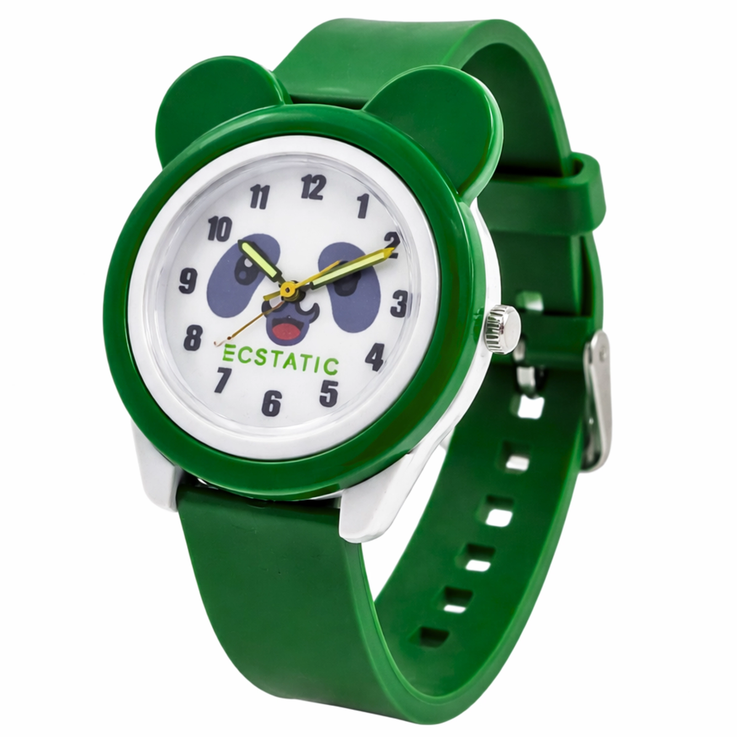 ECSTATIC – Mickey Design, Fibre Case, Fibre Strap, White Dial, Kids Watch