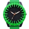 ECSTATIC-Bar Design, Fibre Case, Fibre Strap, Black Dial, Kids Watch