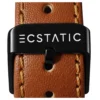 ECSTATIC - Gun plated, Metal case, Genuine Tan leather, Grey dial, Men's watch