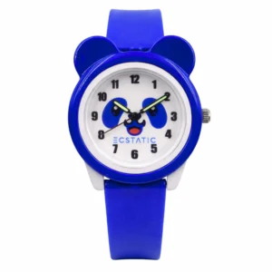 ECSTATIC – Mickey Design, Fibre Case, Fibre Strap, White Dial, Kids Watch