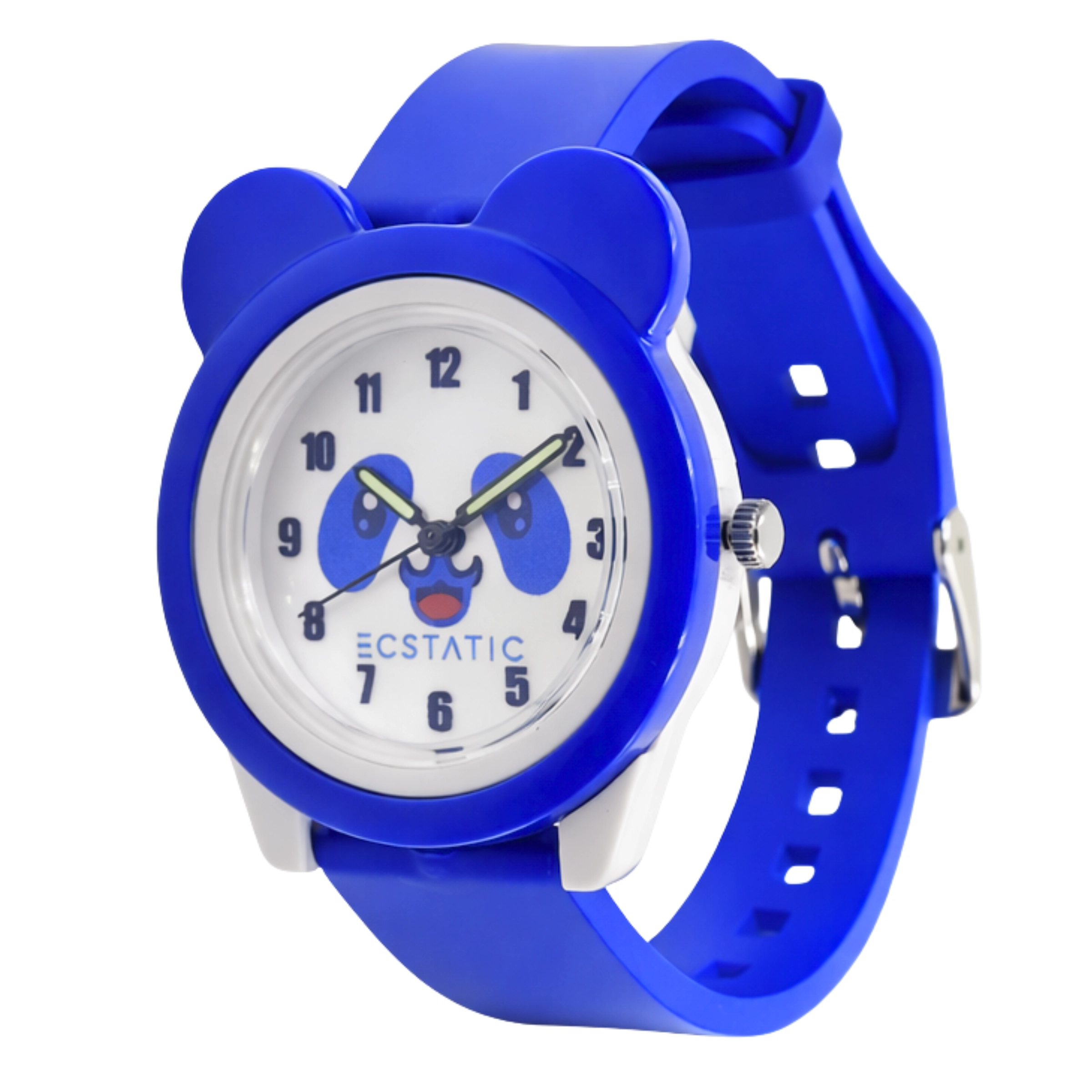 ECSTATIC – Mickey Design, Fibre Case, Fibre Strap, White Dial, Kids Watch