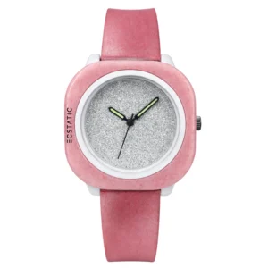 ECSTATIC – Fibre Case, Fibre Strap, Square Design Kids Watch
