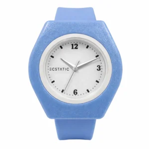 ECSTATIC – Tonneau Design, Fibre Case, Fibre Strap, White Dial, Kids Watch