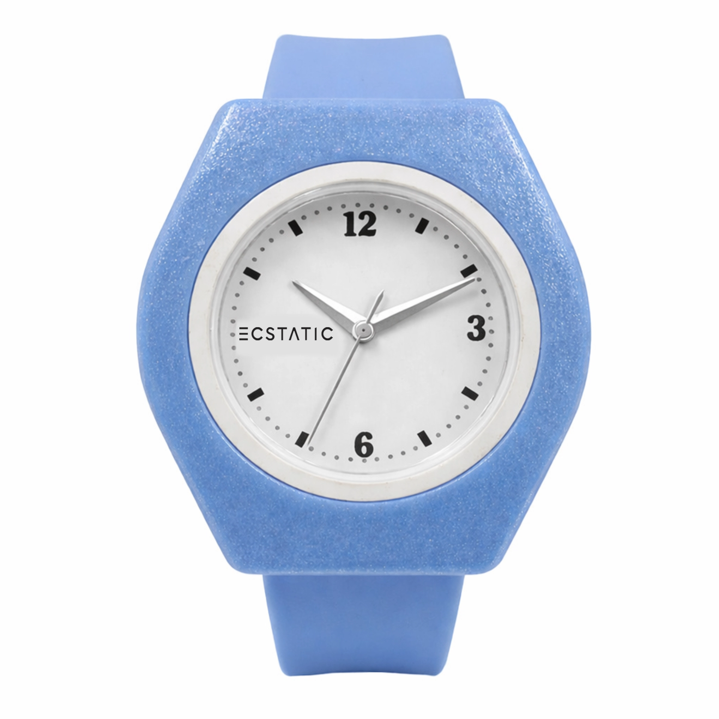 ECSTATIC – Tonneau Design, Fibre Case, Fibre Strap, White Dial, Kids Watch
