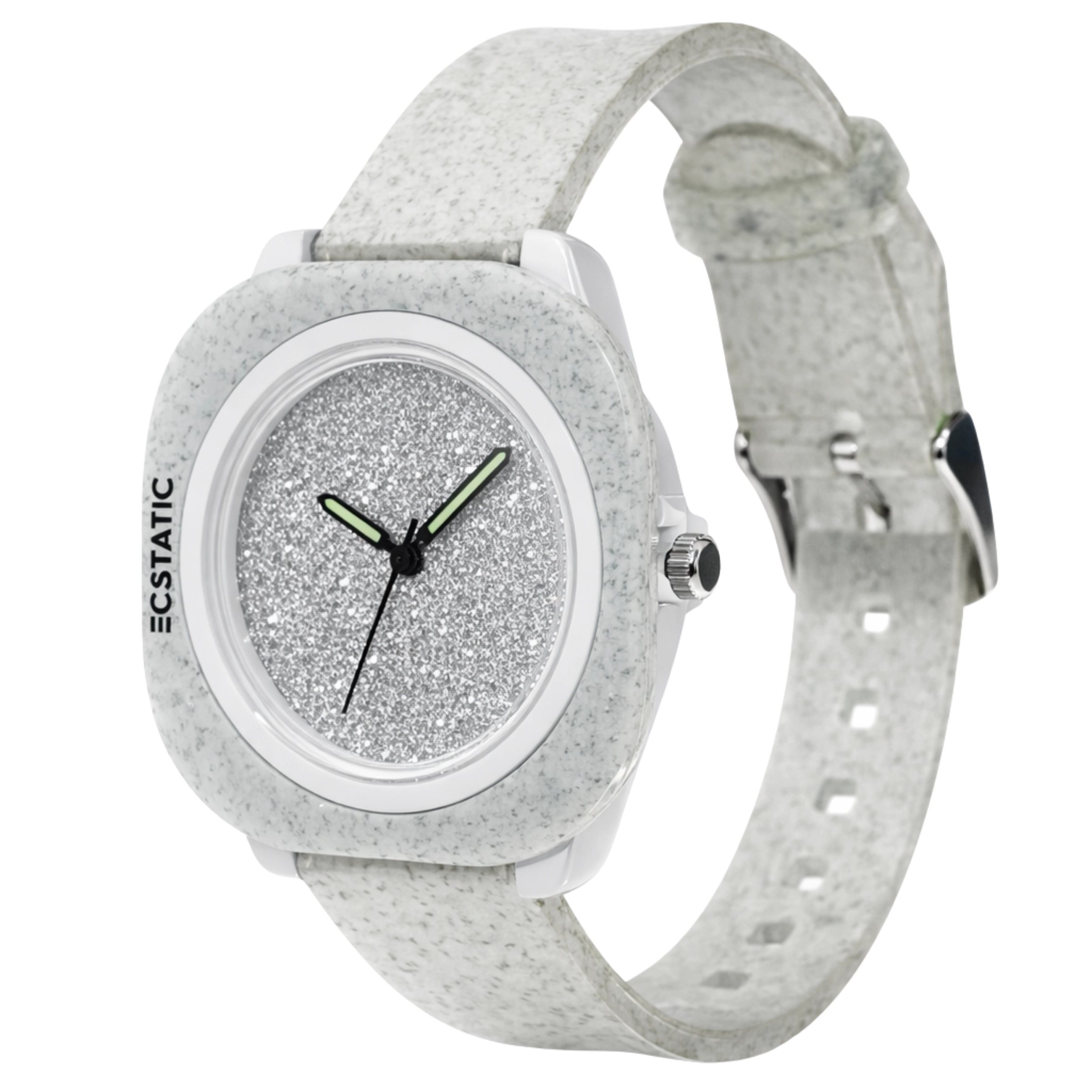 ECSTATIC – Fibre Case, Fibre Strap, Square Design Kids Watch