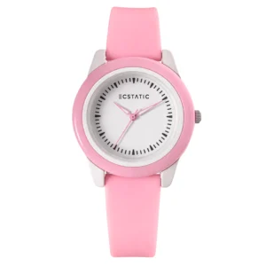 ECSTATIC – Fibre Case, Fibre Strap, Round Design, Kids Watch