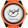 ECSTATIC – Aadhavan Design, Fibre Case, Fibre Strap, White Dial, Kids Watch