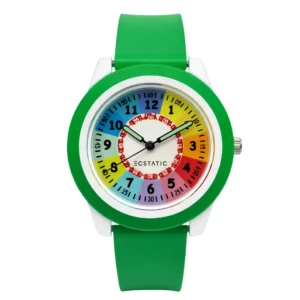 ECSTATIC – Fibre Case, Fibre Strap, Round Learning Dial, Kids Watch