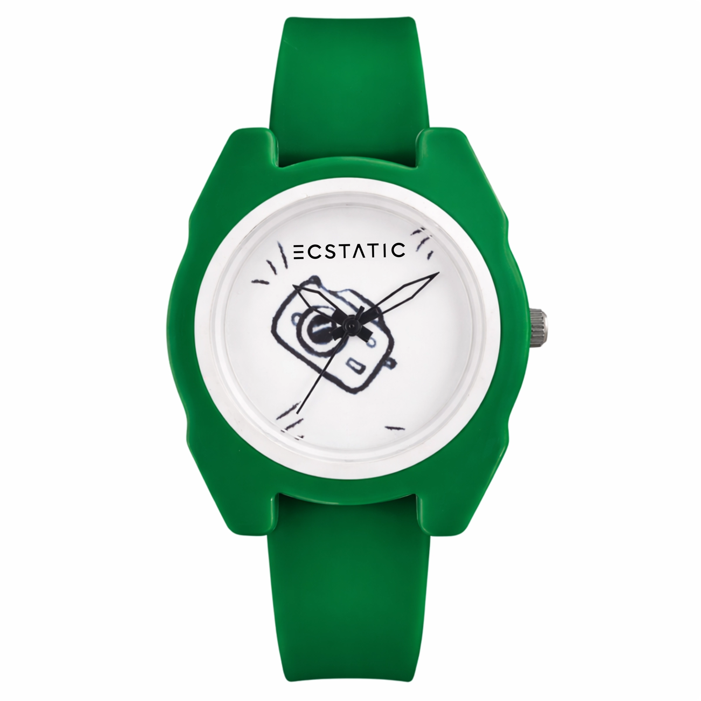 ECSTATIC – Alpha Watch, Fibre Case, Fibre Strap, H Design, Kids Watch