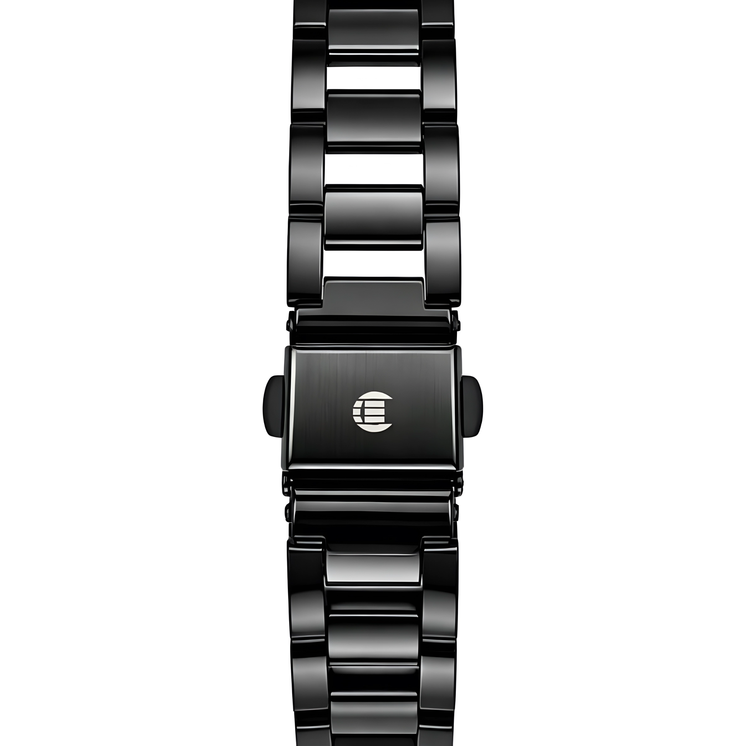 ECSTATIC – Black Colour, Metal Case, Metal Band, Silver White Dial, Women’s Watch