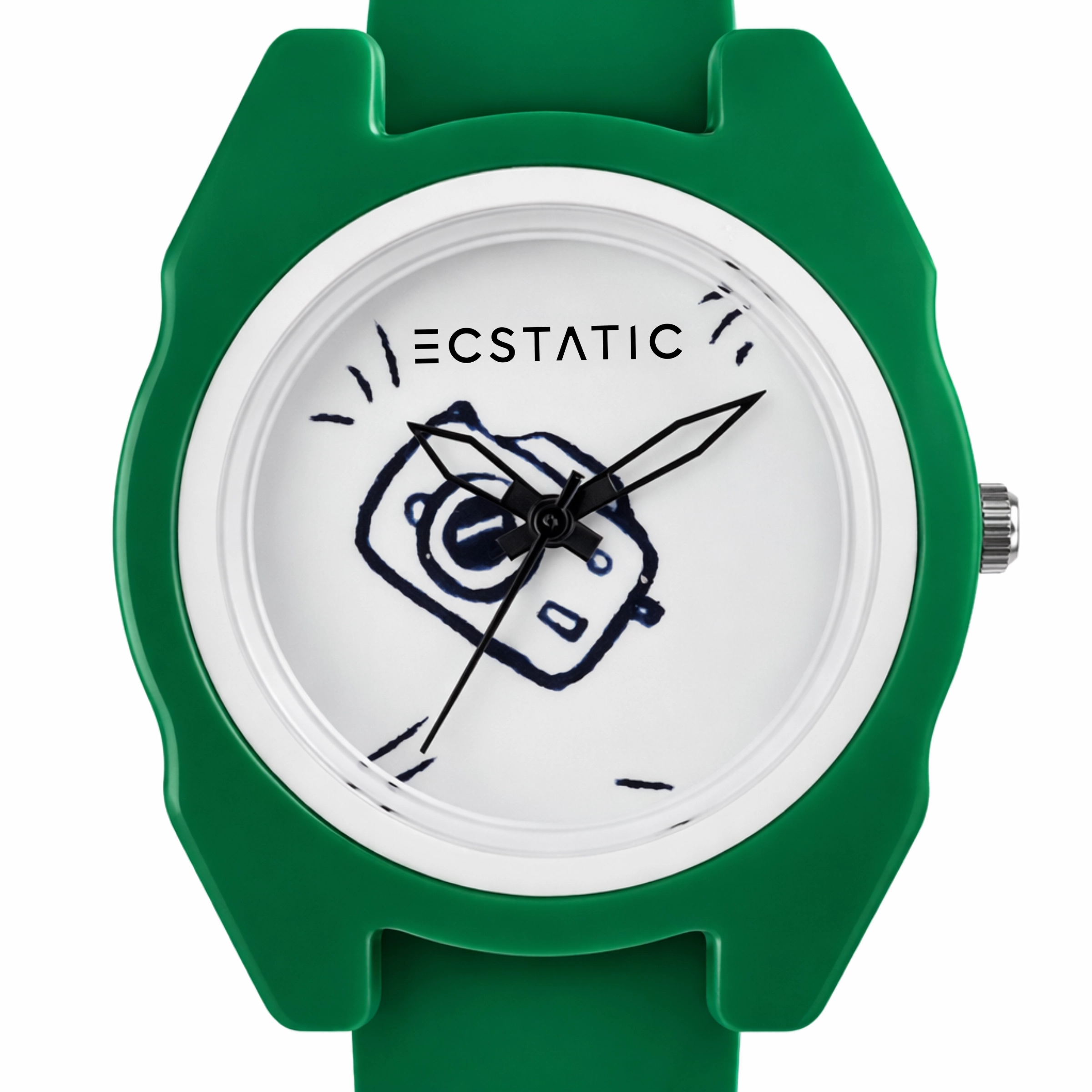 ECSTATIC – Alpha Watch, Fibre Case, Fibre Strap, H Design, Kids Watch