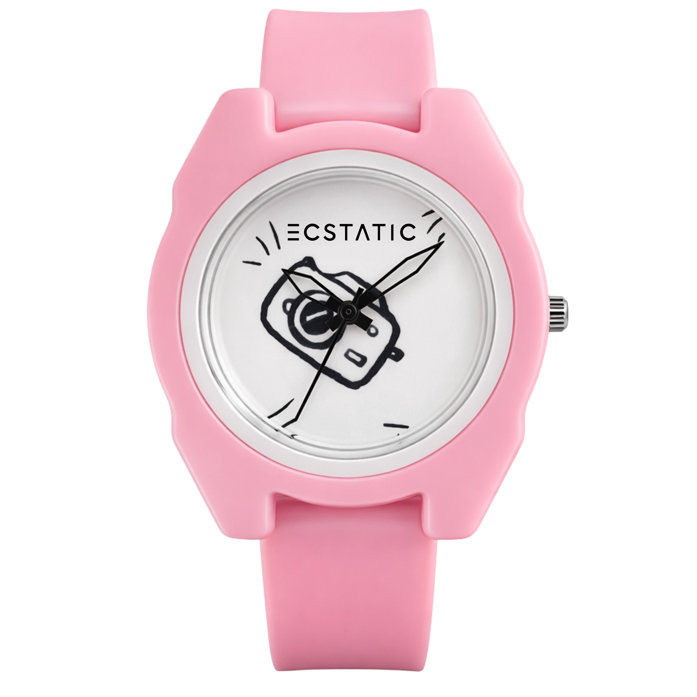 ECSTATIC – Alpha Watch, Fibre Case, Fibre Strap, H Design, Kids Watch