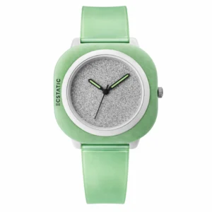 ECSTATIC – Fibre Case, Fibre Strap, Square Design Kids Watch