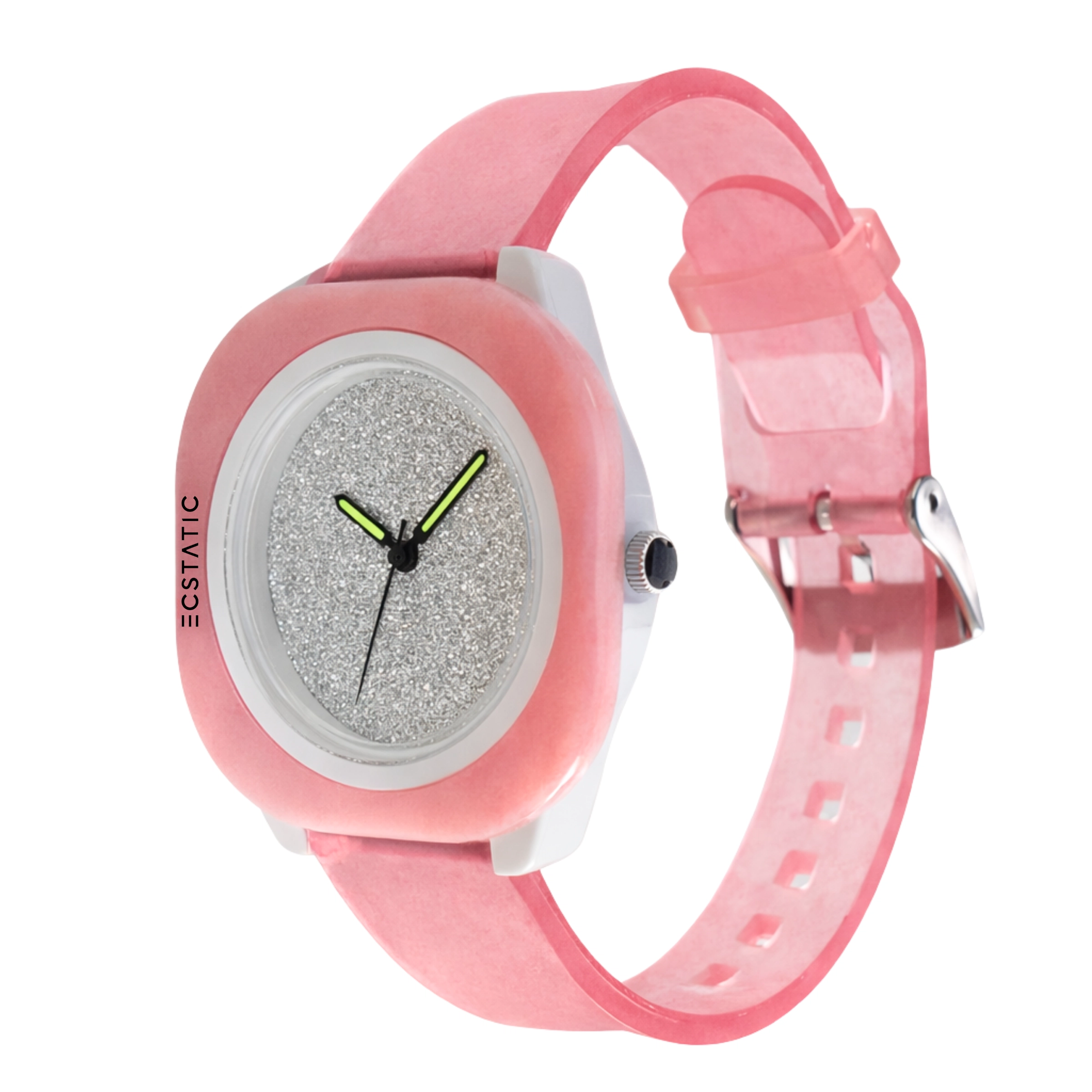 ECSTATIC – Fibre Case, Fibre Strap, Square Design Kids Watch