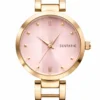 ECSTATIC – Rosegold Plated, Metal Case, Metal Band, Rosegold Dial, Women’s Watch