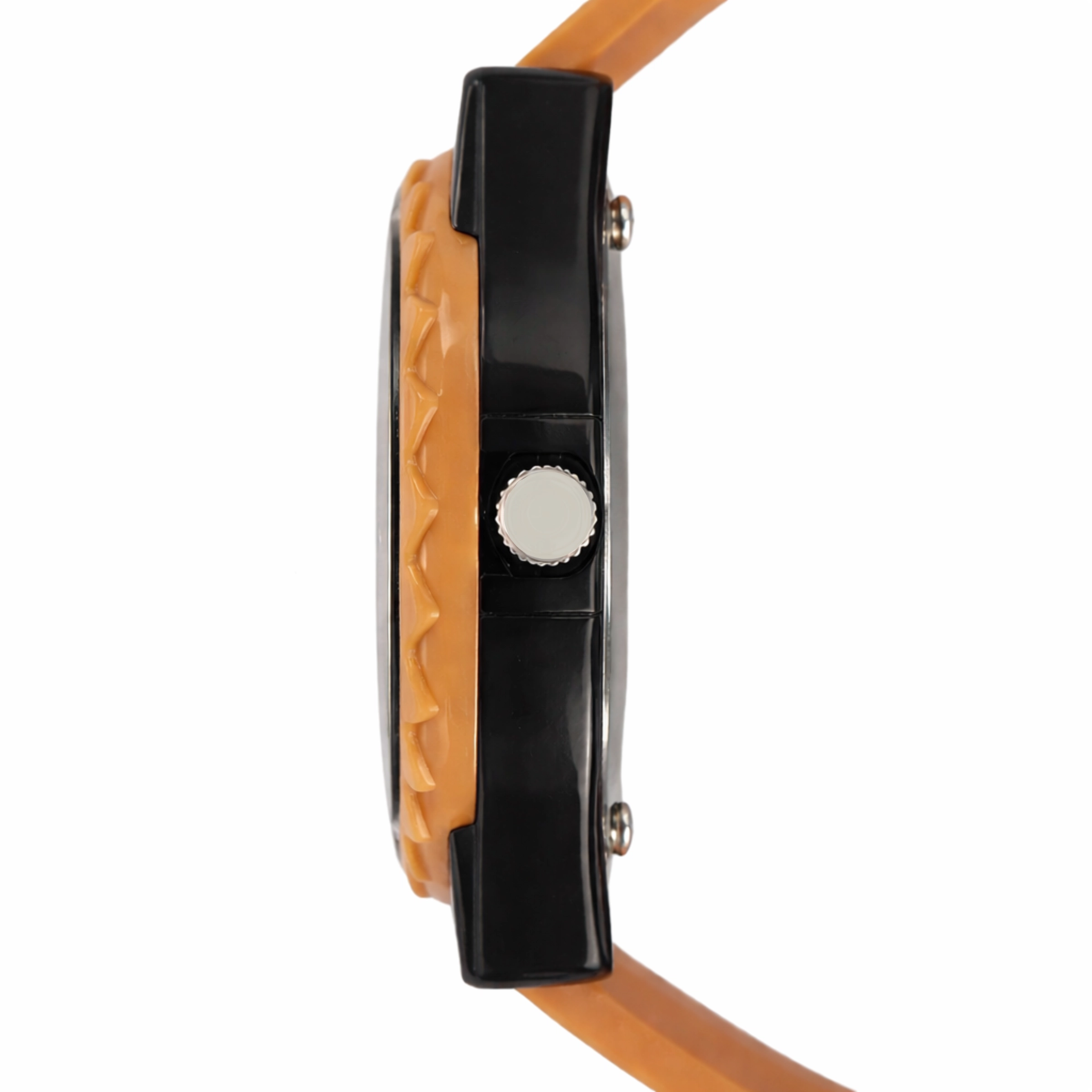 ECSTATIC – Aadhavan Design, Fibre Case, Fibre Strap, White Dial, Kids Watch