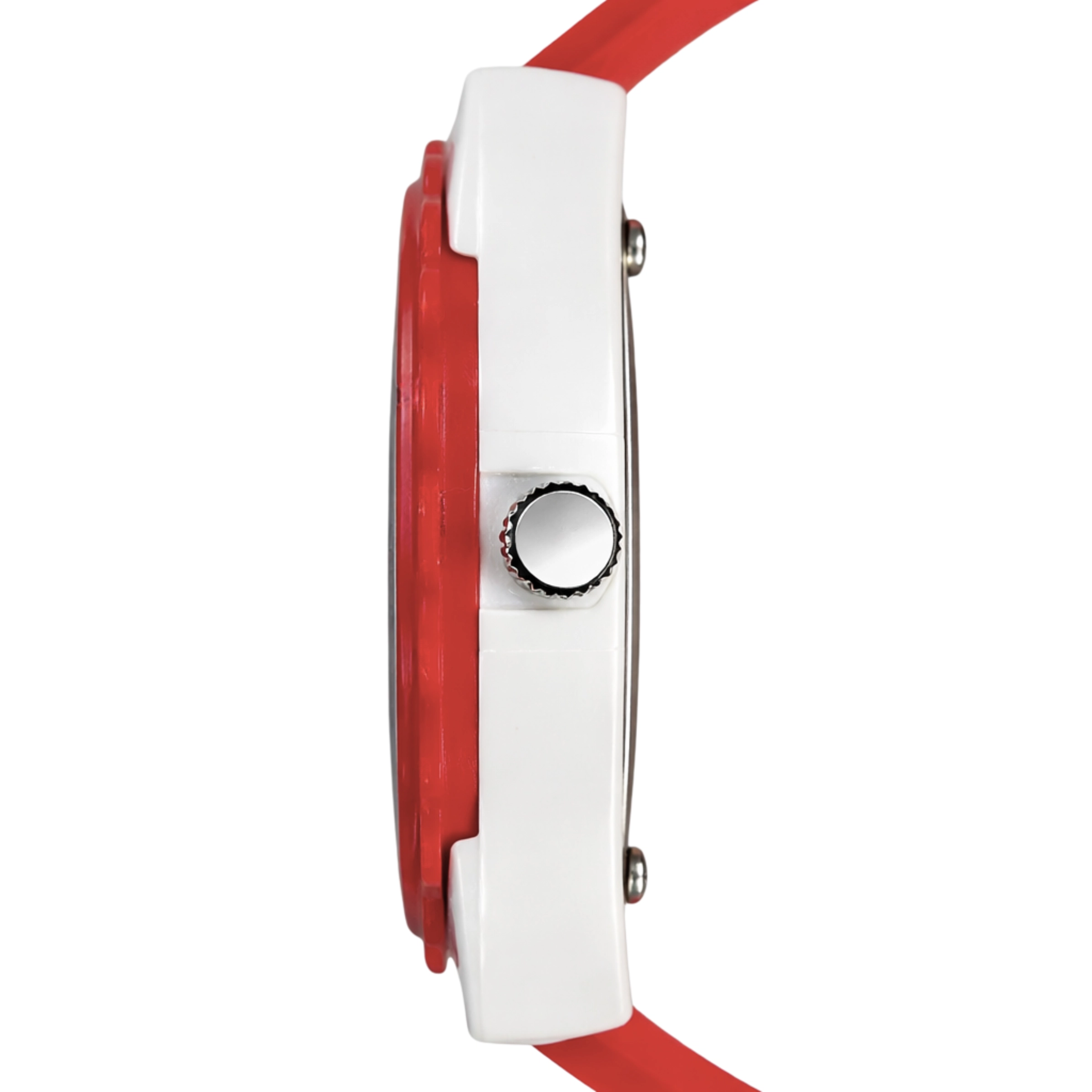 ECSTATIC – Flower Design, Fibre Case, Fibre Strap, White Dial, Kids Watch