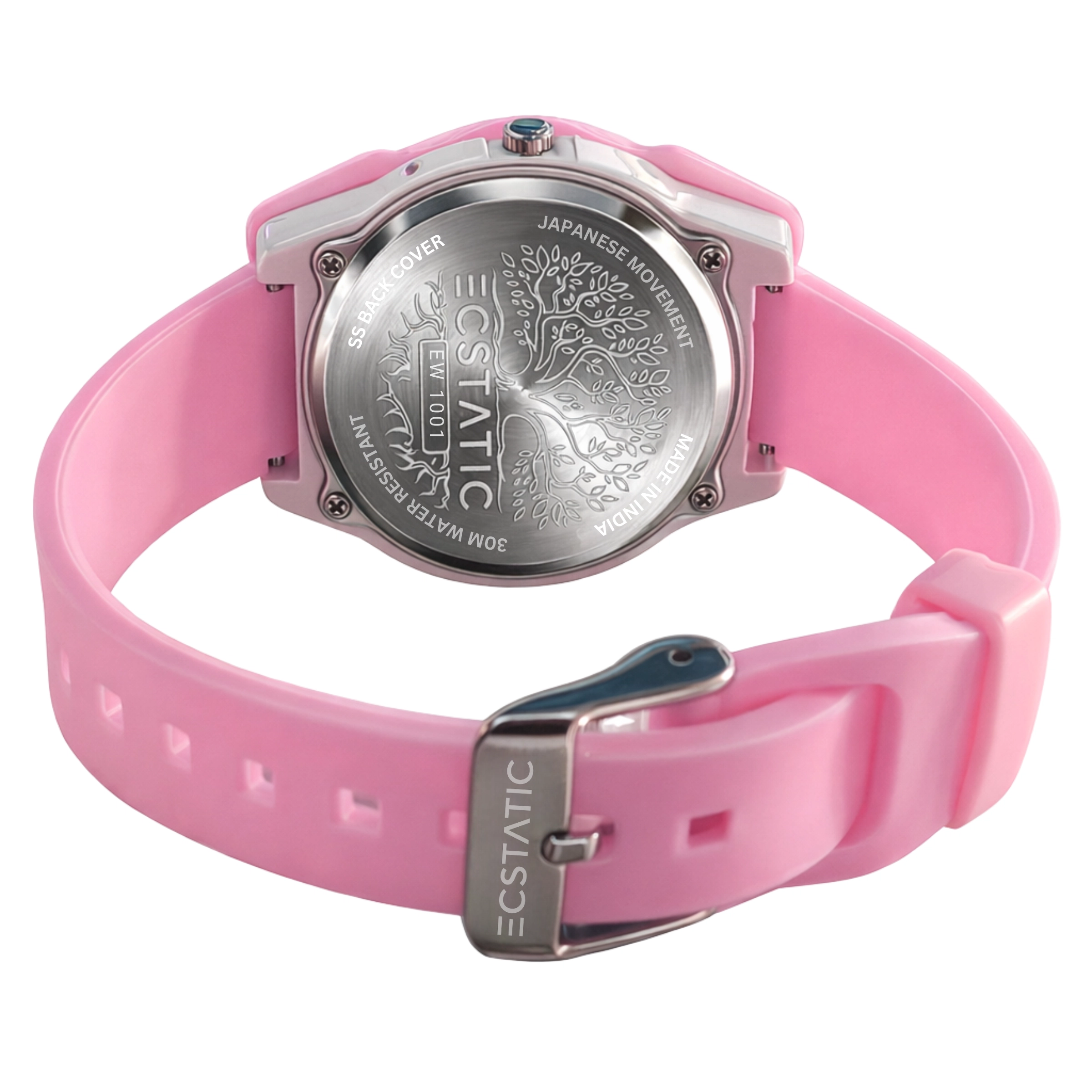 ECSTATIC – Alpha Watch, Fibre Case, Fibre Strap, H Design, Kids Watch