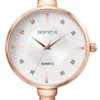 ECSTATIC – Kada Design, Gold Case, Metal Strap, White Dial Women’s Watch