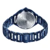 ECSTATIC – Round Design, Blue Case, Metal Strap, Blue Dial Women’s Watch