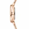 ECSTATIC – Kada Design, Gold Case, Metal Strap, White Dial Women’s Watch