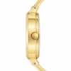 ECSTATIC – Kada Design, Gold Case, Metal Strap, White Dial Women’s Watch