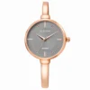 5 ECSTATIC – Kada Design, Gold Case, Metal Strap, Grey Dial Women’s Watch