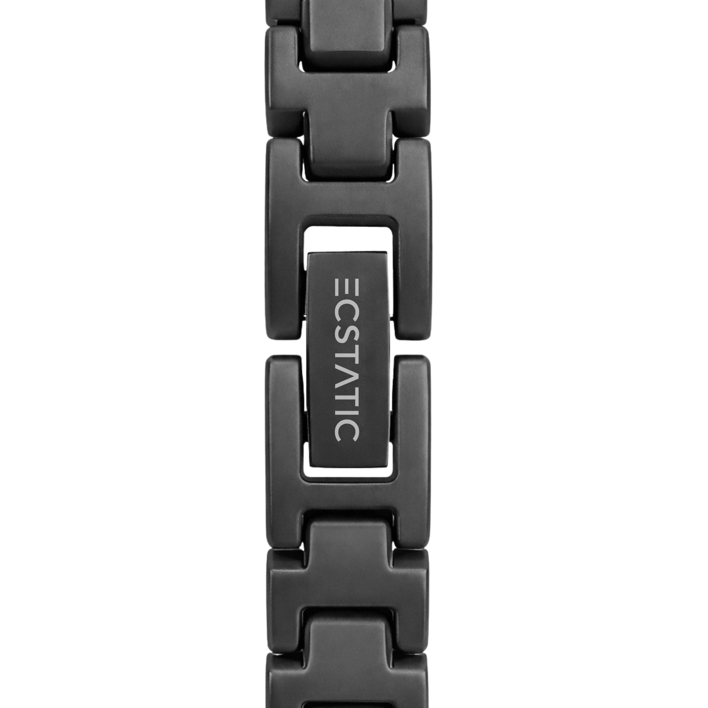 5 ECSTATIC – Round Design, Antique Colour Case, Metal Strap, Gold Dial Women’s Watch