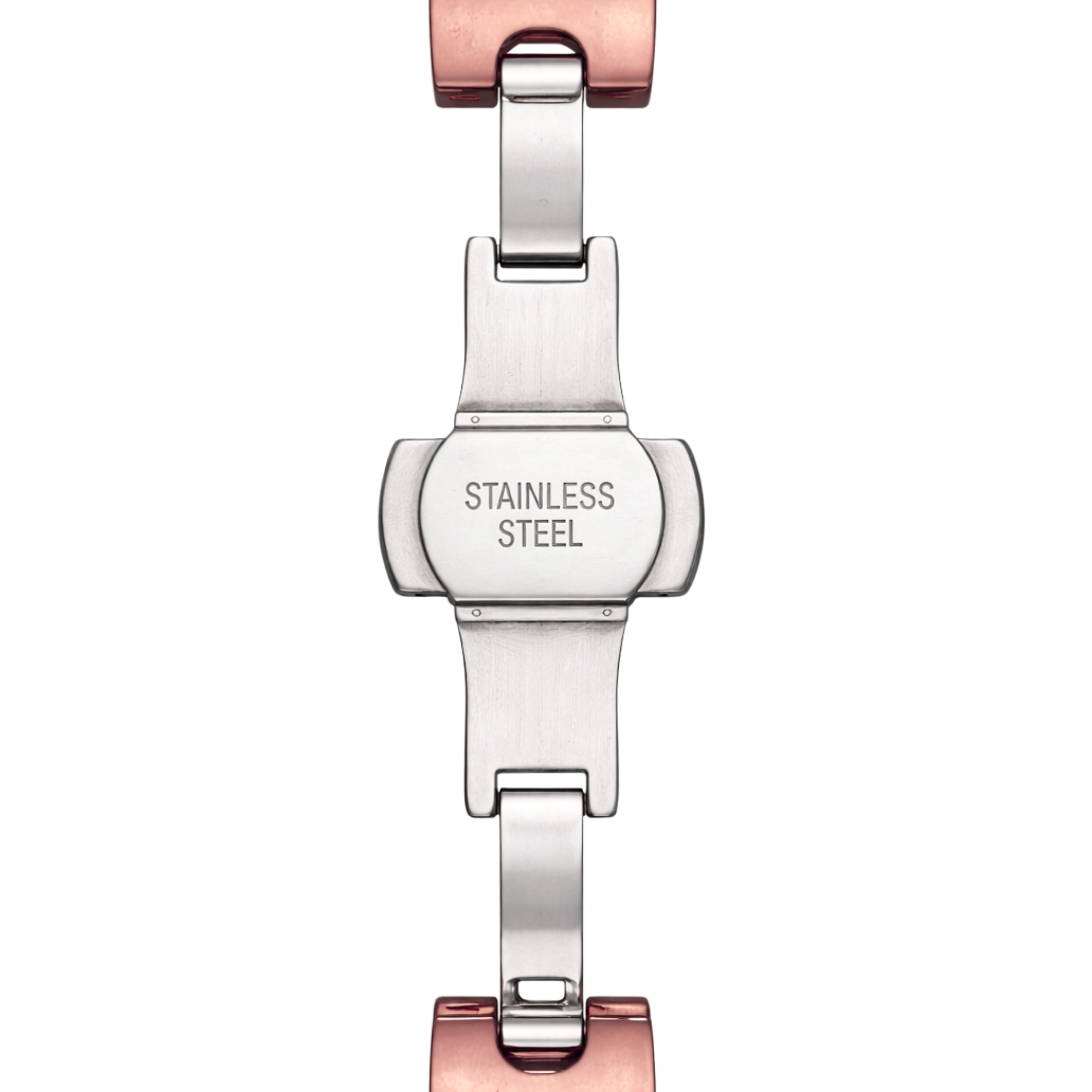 5 ECSTATIC – Round Design, Antique Case, Metal Strap, Maroon Dial Women’s Watch